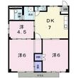 袋井市久能の間取図
