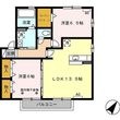 磐田市新貝の間取図