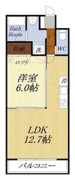 袋井市春岡の間取図