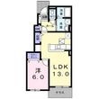 袋井市春岡の間取図