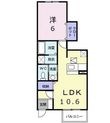 御前崎市池新田の間取図