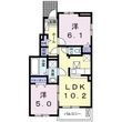 磐田市大原の間取図
