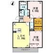 袋井市旭町2丁目の間取図