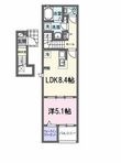 磐田市中泉の間取図