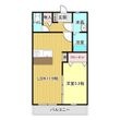 袋井市高尾町の間取図