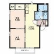 菊川市本所の間取図