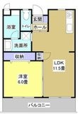 磐田市見付の間取図
