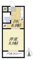 袋井市堀越2丁目の間取図