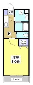 袋井市山科の間取図