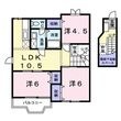 サンハイムAの間取図