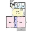 サンハイムBの間取図