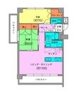 ユピキタス二の宮の間取図