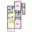 宇部市笹山町1丁目の間取図
