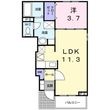 カ-ロ・アンビエンテ Bの間取図