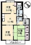 フレグランス床波Stの間取図