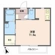 シャーメゾンHARUKAの間取図
