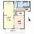 シャーメゾン東小羽山の間取図