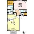 D-roomギャラクシーの間取図