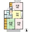 セジュールソランシア A棟の間取図