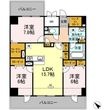 セントラルコートＵの間取図