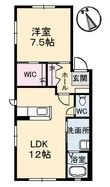 シャーメゾン南浜の間取図
