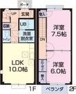 ボナールハイムBの間取図