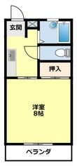 ウエストシティ‘90の間取図