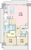 野村三好ケ丘ヒルズ参番館の間取図