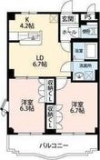 F.ロッシュの間取図