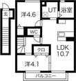 マ・メゾンの間取図