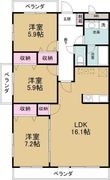 アーバンポイント三好IIの間取図
