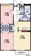 Surplus Katouの間取図