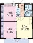ルミエールあさひの間取図