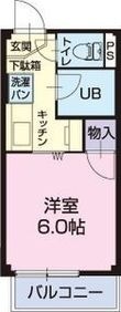 Surplus Vis-a-Vis Bの間取図