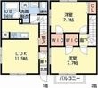 コフレ浄水の間取図