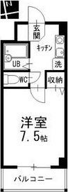 ラ・ガールKATOHの間取図