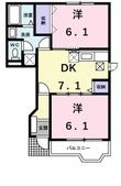 マーヴェラス竹元の間取図