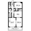 レイクアベニュー白鳥の間取図
