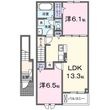 アイレ北山１の間取図