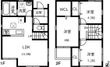 Land　court　豊明前後町の間取図