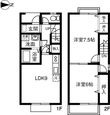 エランドールBの間取図