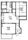 キリシマハイツ　Ｂ棟の間取図