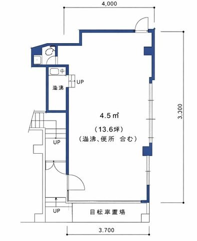 拡大写真:ビラビアンカ 1階101の間取り
