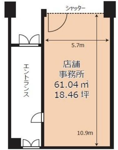 拡大写真:ロイヤルヒルⅠ 1階101の間取り