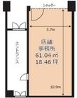 写真：ロイヤルヒルⅠ1階の間取図