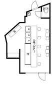 サカグチビルⅠ 1Bの間取図