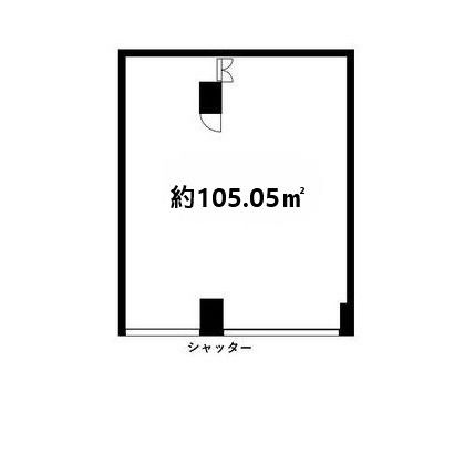 拡大写真:オーキット都島 店舗・事務所 1階103の間取り