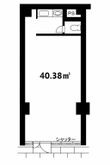 朝日プラザ天王寺 テナントの間取図