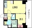 神戸市兵庫区浜崎通の間取図
