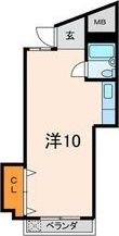 神戸市灘区中原通4丁目の間取図